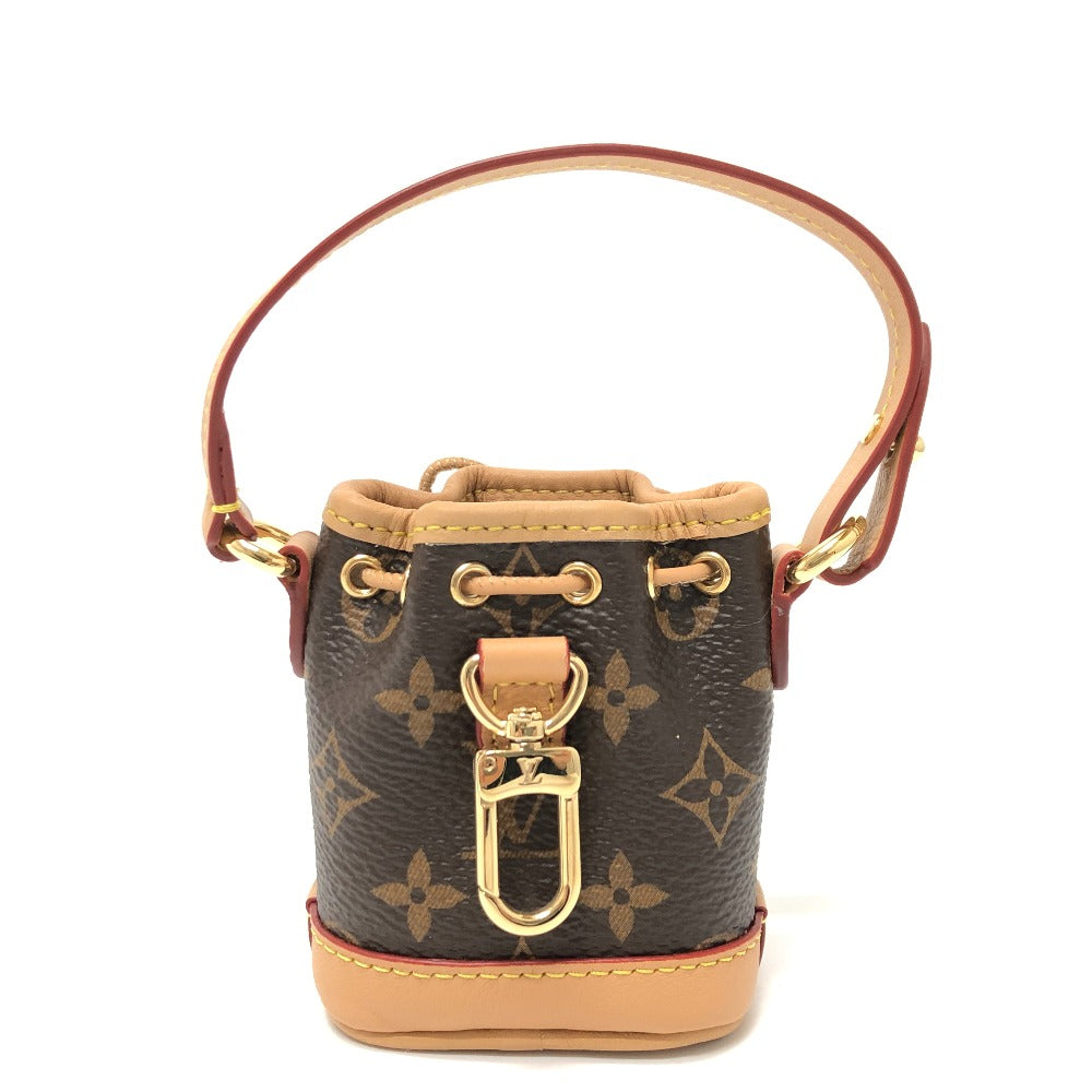 Louis Vuitton Charm M00818 Monogram Canvas Brown Monogram Bijoux Sac Micro Noe