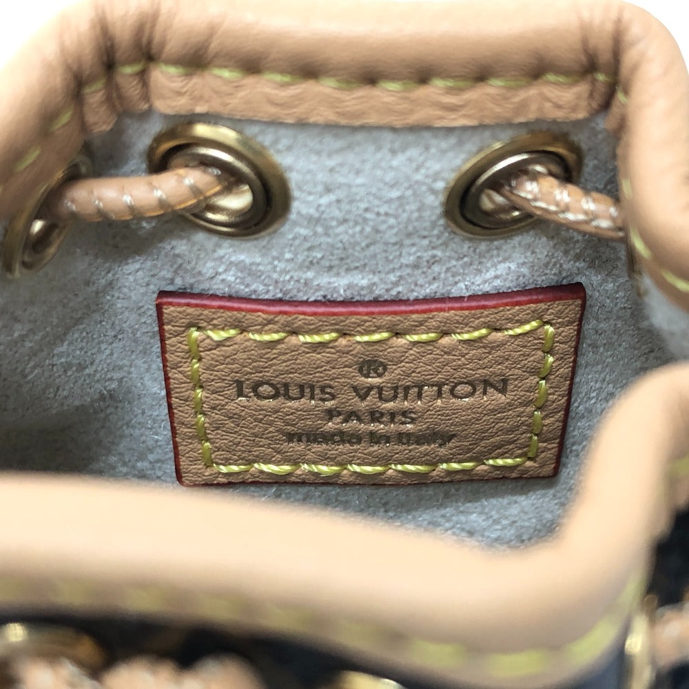 Louis Vuitton Charm M00818 Monogram Canvas Brown Monogram Bijoux Sac Micro Noe