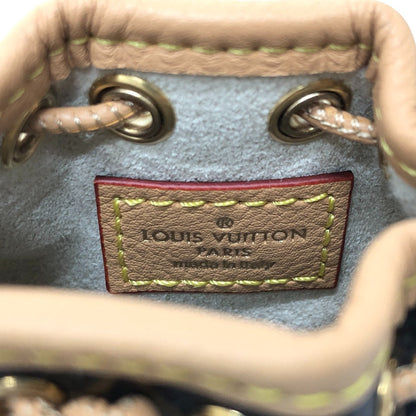 Louis Vuitton Charm M00818 Monogram Canvas Brown Monogram Bijoux Sac Micro Noe