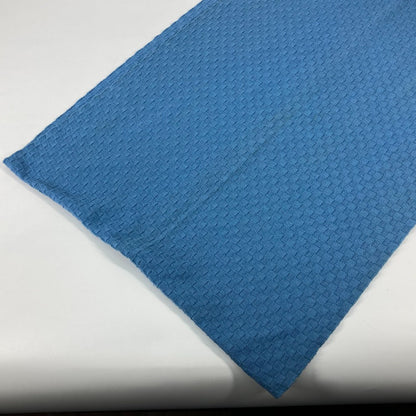 Louis Vuitton Scarf M75595 Cashmere, Cotton Blue Micro Damier Mens