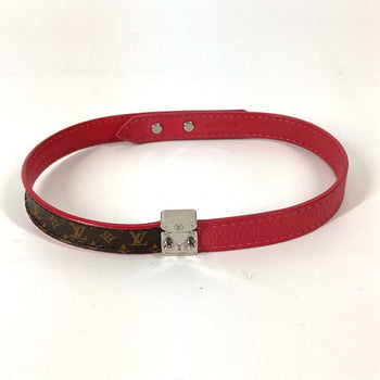 Louis Vuitton Bracelet M6040F Monogram Canvas Brown Monogram Bracelet Lockit 17