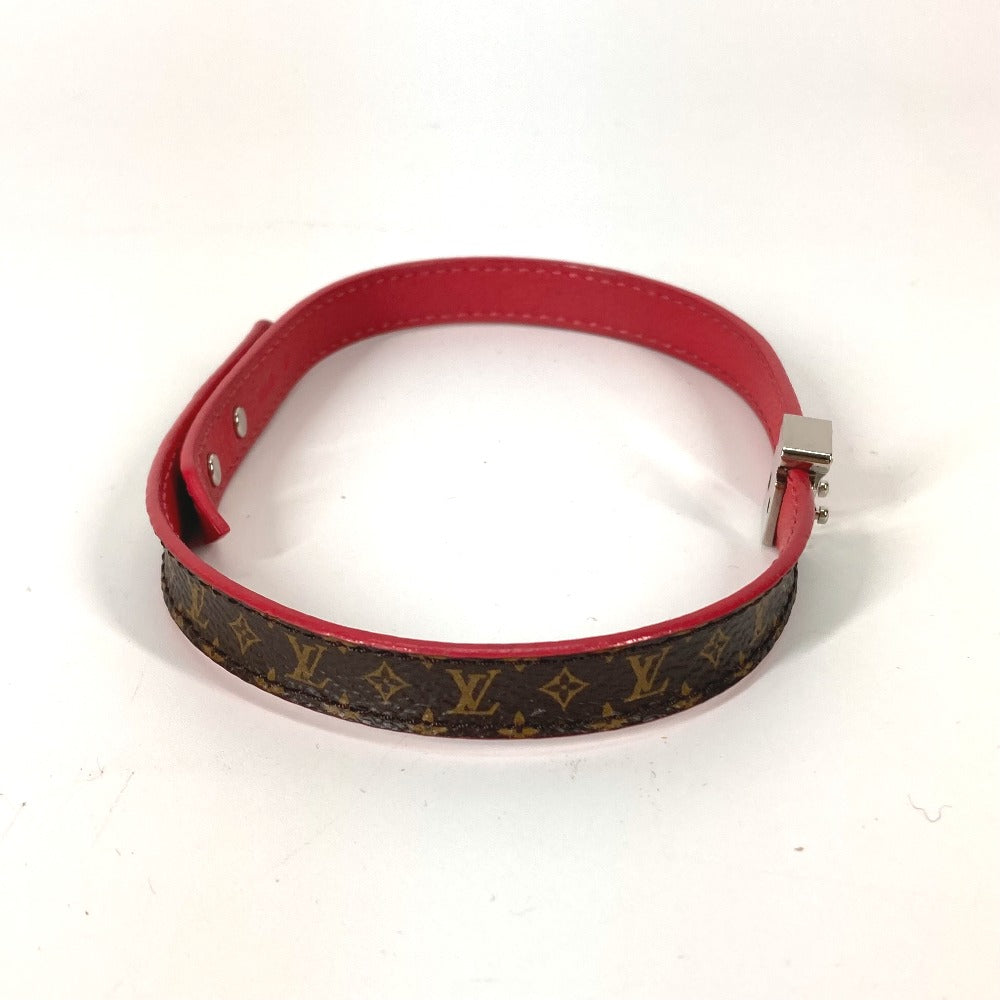 Louis Vuitton Bracelet M6040F Monogram Canvas Brown Monogram Bracelet Lockit 17