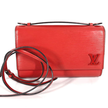 Louis Vuitton Shoulder Bag M54538 Epi Leather Red Epi Clerry Women
