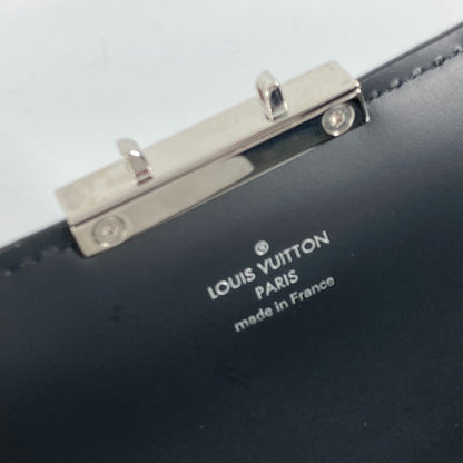 Louis Vuitton Business Bag M42742 Epi Leather Black Epi Pochette Thames Mens