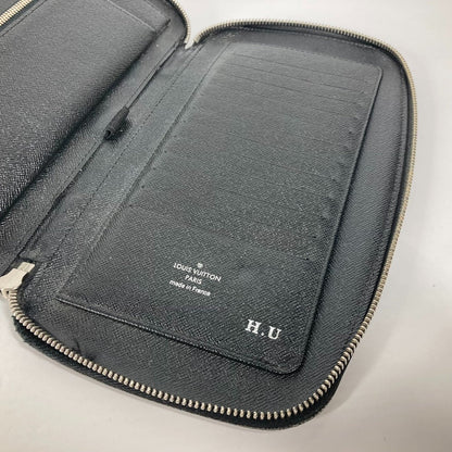 Louis Vuitton Long Wallet Purse N48255 Damier Grafitto Canvas Black Damier Grafitte Atholl