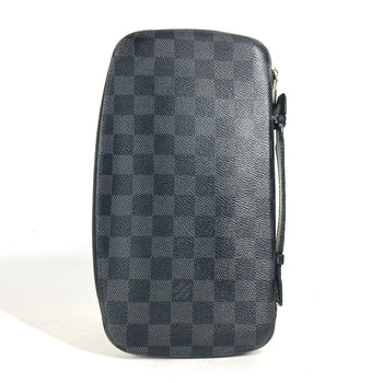 Louis Vuitton Long Wallet Purse N48255 Damier Grafitto Canvas Black Damier Grafitte Atholl