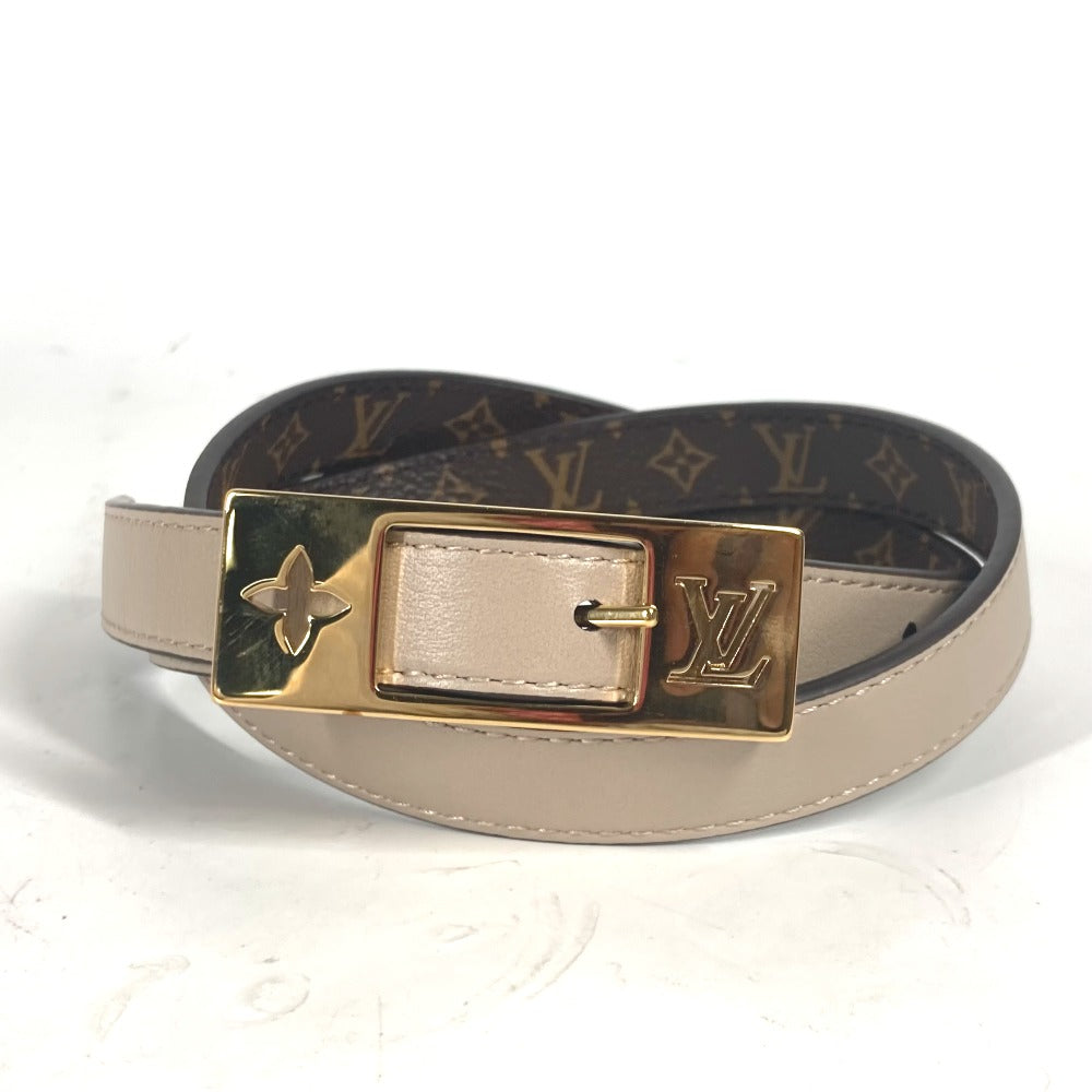 Louis Vuitton Belt M8370Y Monogram Canvas, Leather Brown Monogram Belt