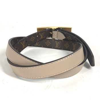 Louis Vuitton Belt M8370Y Monogram Canvas, Leather Brown Monogram Belt