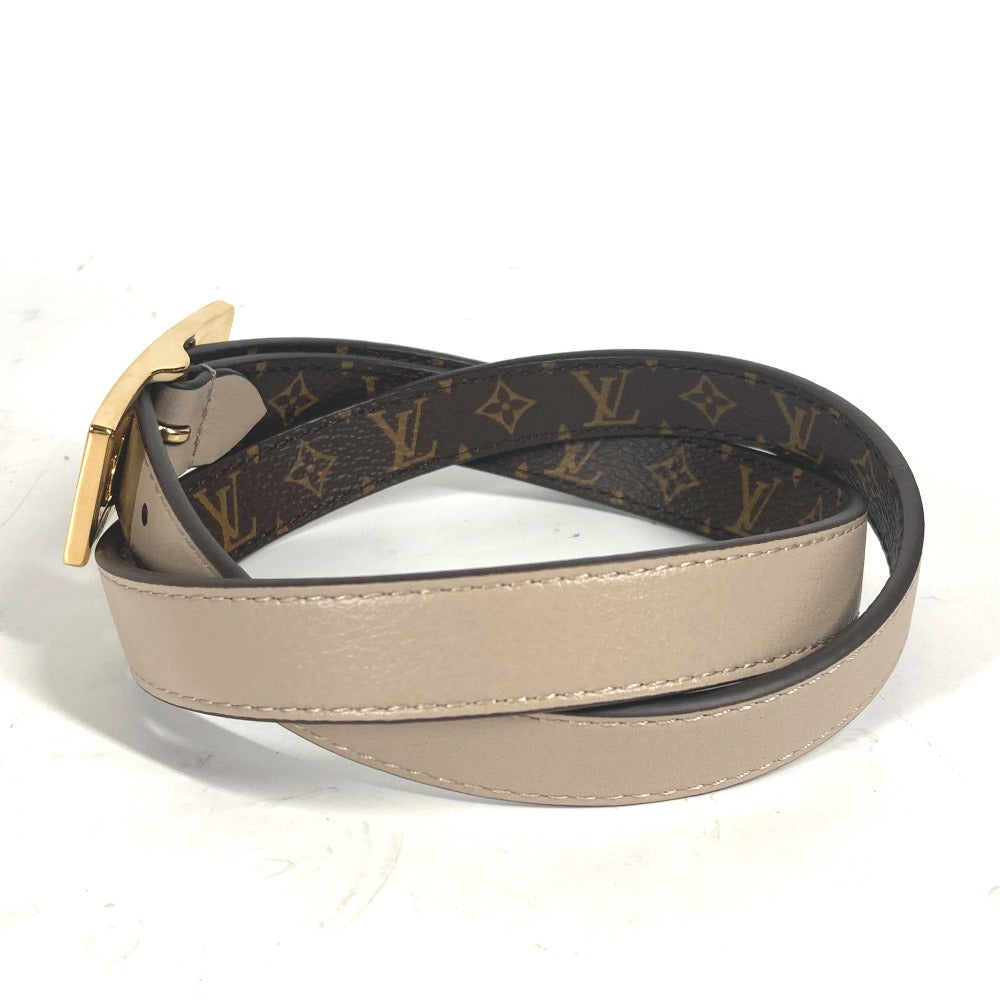 Louis Vuitton Belt M8370Y Monogram Canvas, Leather Brown Monogram Belt
