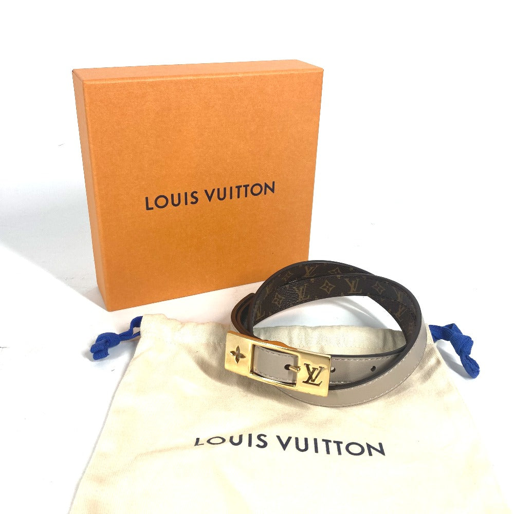 Louis Vuitton Belt M8370Y Monogram Canvas, Leather Brown Monogram Belt