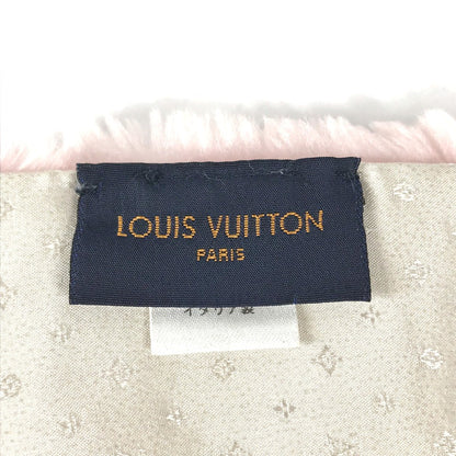 Louis Vuitton Scarf M70873 , Beaver Pink Lv Logo Fur Echarpe Lv In The City Women