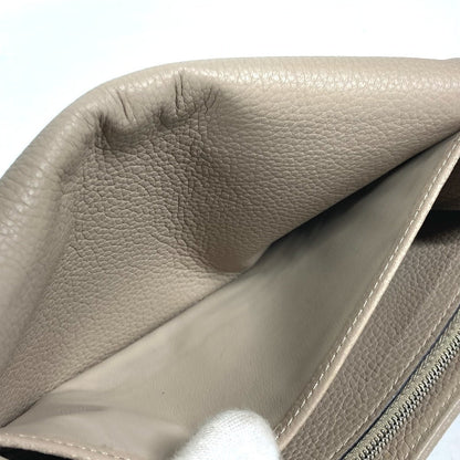 Louis Vuitton Long Wallet Purse M60144 Monogram Mahina Leather Beige Monogram Mahina Portefeuille