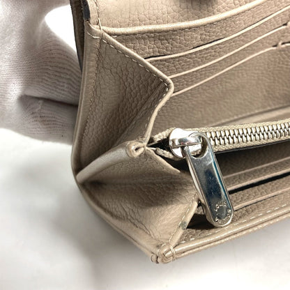 Louis Vuitton Long Wallet Purse M60144 Monogram Mahina Leather Beige Monogram Mahina Portefeuille