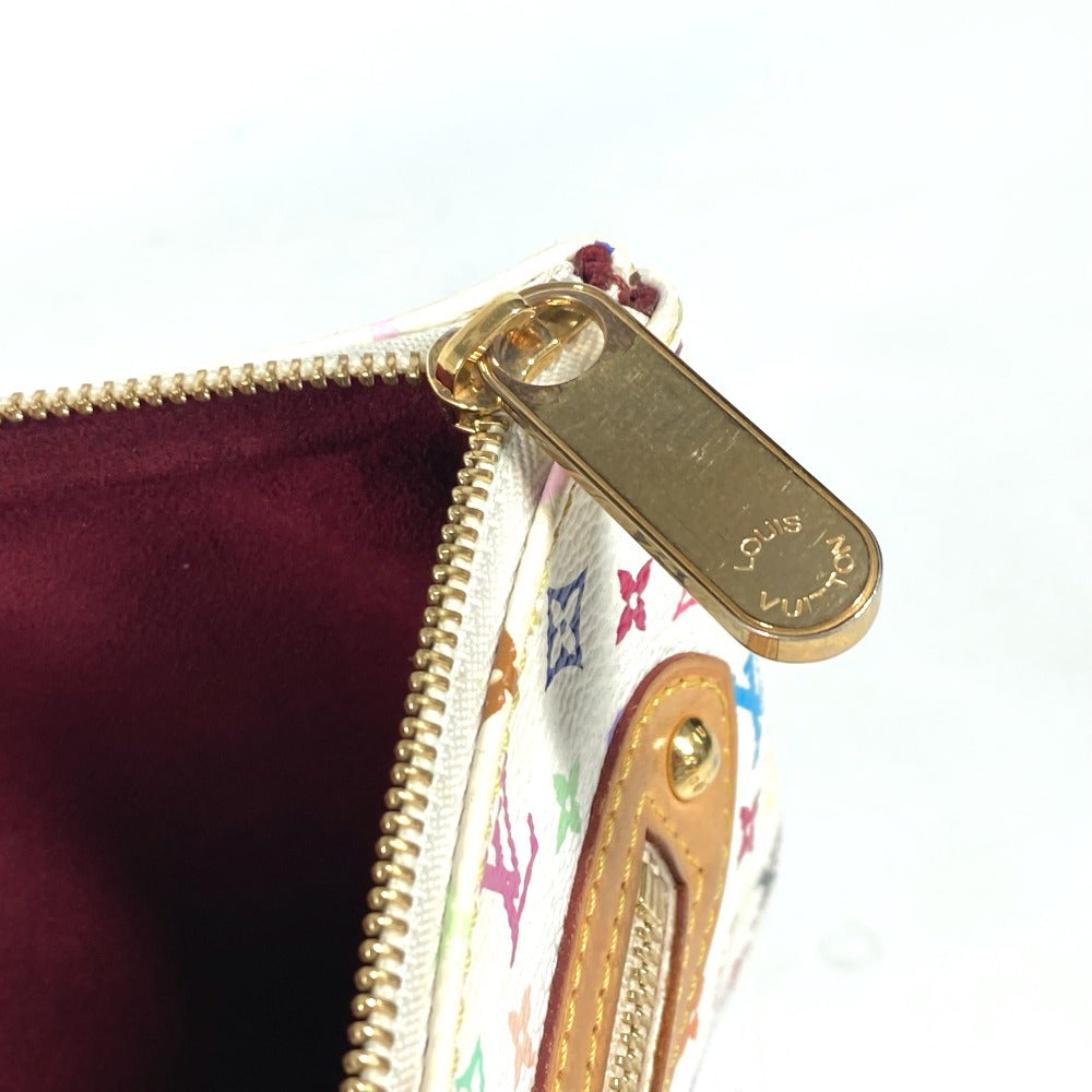 Louis Vuitton Pouch M60027 Monogram Multicolor Canvas White Monogram Multicolor Pochette Gm Women
