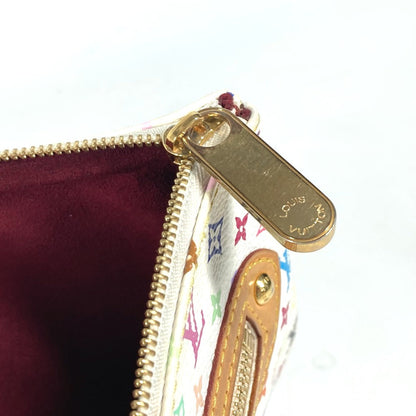 Louis Vuitton Pouch M60027 Monogram Multicolor Canvas White Monogram Multicolor Pochette Gm Women