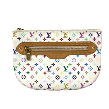 Louis Vuitton Pouch M60027 Monogram Multicolor Canvas White Monogram Multicolor Pochette Gm Women