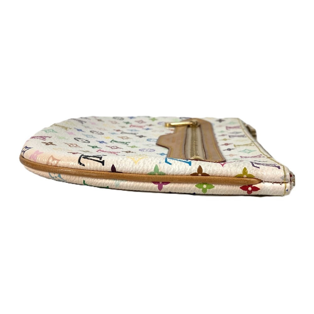 Louis Vuitton Pouch M60027 Monogram Multicolor Canvas White Monogram Multicolor Pochette Gm Women