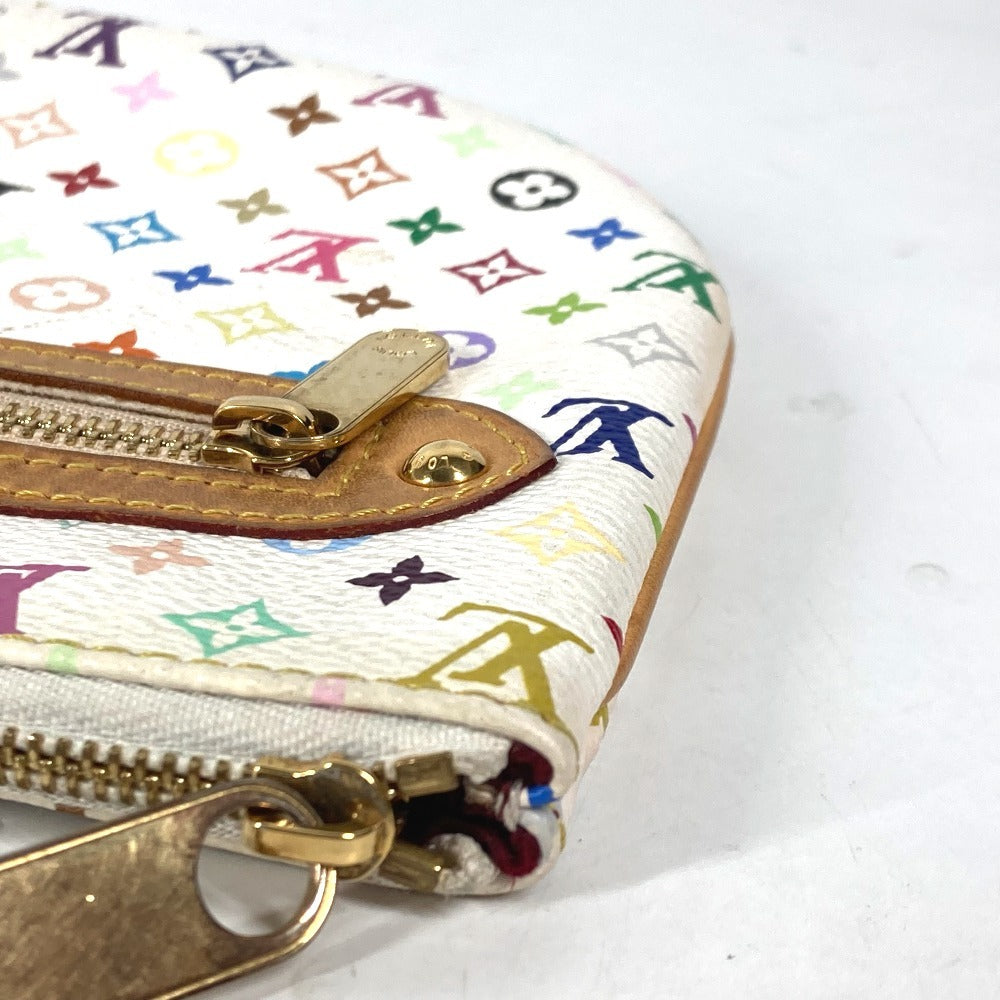 Louis Vuitton Pouch M60027 Monogram Multicolor Canvas White Monogram Multicolor Pochette Gm Women