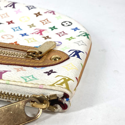 Louis Vuitton Pouch M60027 Monogram Multicolor Canvas White Monogram Multicolor Pochette Gm Women