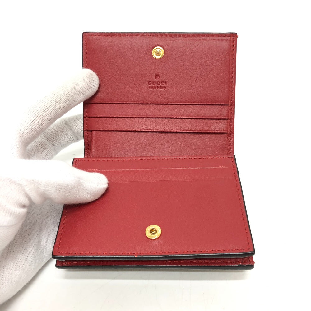 Gucci Folded Wallet 506277 Gg Supreme Canvas Beige Gg Supreme Bosco Women