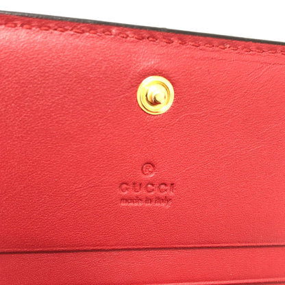 Gucci Folded Wallet 506277 Gg Supreme Canvas Beige Gg Supreme Bosco Women