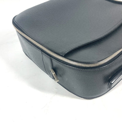 Louis Vuitton Business Bag M30762 Taiga Leather Black Taiga Tula 2Way Shoulder Bag Mens