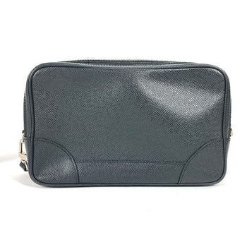 Louis Vuitton Business Bag M31142 Taiga Leather Black Taiga Pavel Mens