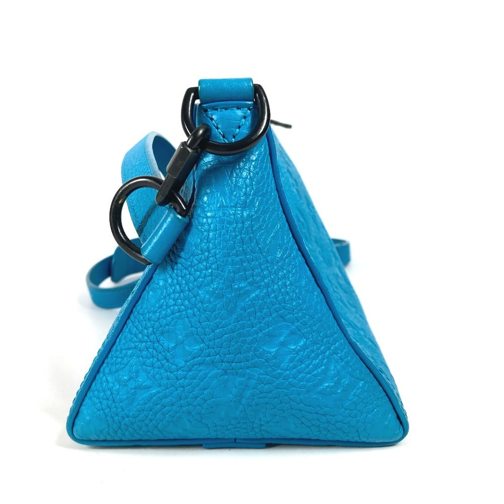 Louis Vuitton Shoulder Bag M55925 Monogram Ann Platt Leather Blue Monogram Ann Platt Triangle