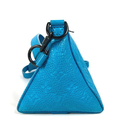Louis Vuitton Shoulder Bag M55925 Monogram Ann Platt Leather Blue Monogram Ann Platt Triangle