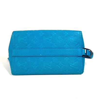 Louis Vuitton Shoulder Bag M55925 Monogram Ann Platt Leather Blue Monogram Ann Platt Triangle