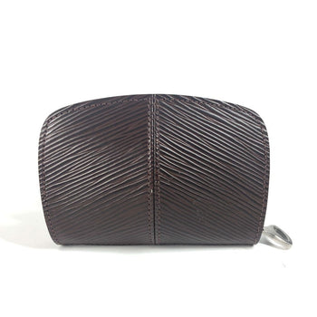 Louis Vuitton Coin Case M6344D Epi Leather Brown Epi Portefeuille Epi Z Women(Unisex)