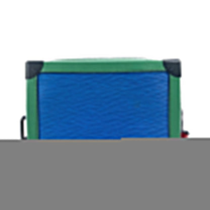 Louis Vuitton Shoulder Bag M55568 Epi Leather Blue X Green Epi Tricolor Soft Trunk