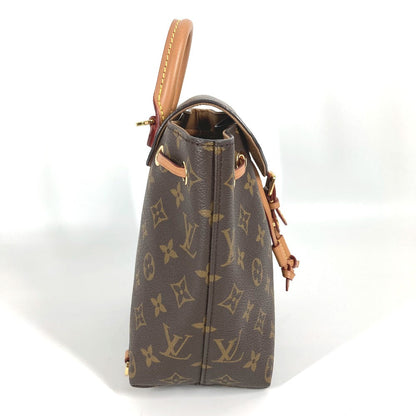 Louis Vuitton Backpack M45502 Monogram Canvas Brown Monogram Montsourisnm Bb Women