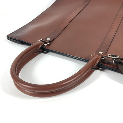 Louis Vuitton Business Bag M52687 Nomad Leather Brown Nomad Sac Plat Mens