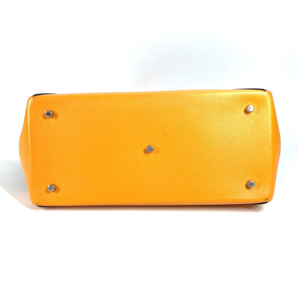 Hermes Shoulder Bag Evercolor, Epsom Yellow By Color Maxibox Hippo 36 Unisex(Unisex)
