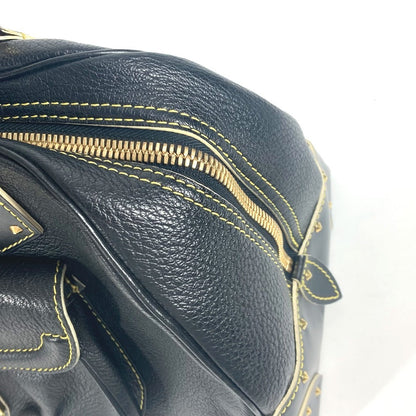 Louis Vuitton Handbag M91892 Suhari Leather Black Suhari Spaerb Women