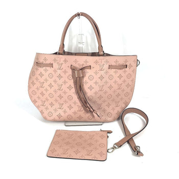 Louis Vuitton Shoulder Bag M54401 Monogram Mahina Leather Pink Monogram Mahina Giroratta