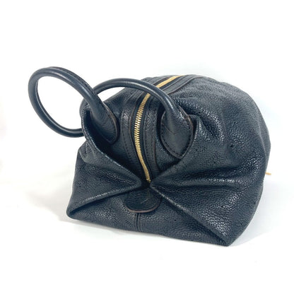 Louis Vuitton Shoulder Bag M93814 Monogram Mahina Leather Black Monogram Mahina Galatea Pm