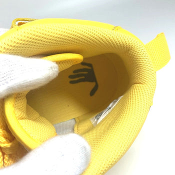 Nike Sneakers Dr0500-101 Leather Yellow Off-White Air Force 1 Mid Sp Off-White X Nike Air Force 1