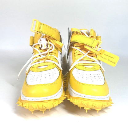 Nike Sneakers Dr0500-101 Leather Yellow Off-White Air Force 1 Mid Sp Off-White X Nike Air Force 1