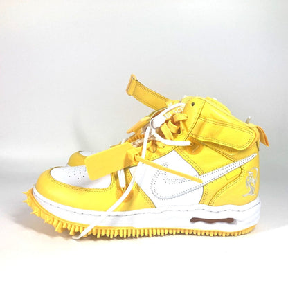 Nike Sneakers Dr0500-101 Leather Yellow Off-White Air Force 1 Mid Sp Off-White X Nike Air Force 1