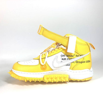 Nike Sneakers Dr0500-101 Leather Yellow Off-White Air Force 1 Mid Sp Off-White X Nike Air Force 1