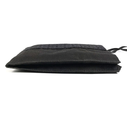 Hermes Shoulder Bag Canvas Gray Her Line