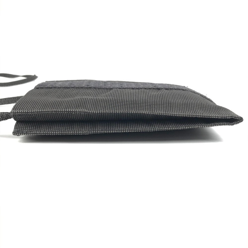 Hermes Shoulder Bag Canvas Gray Her Line
