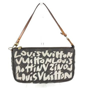 Louis Vuitton Shoulder Bag M92192 Monogramgraffiticanvas White / Brown Monogram Graffiti Pochette