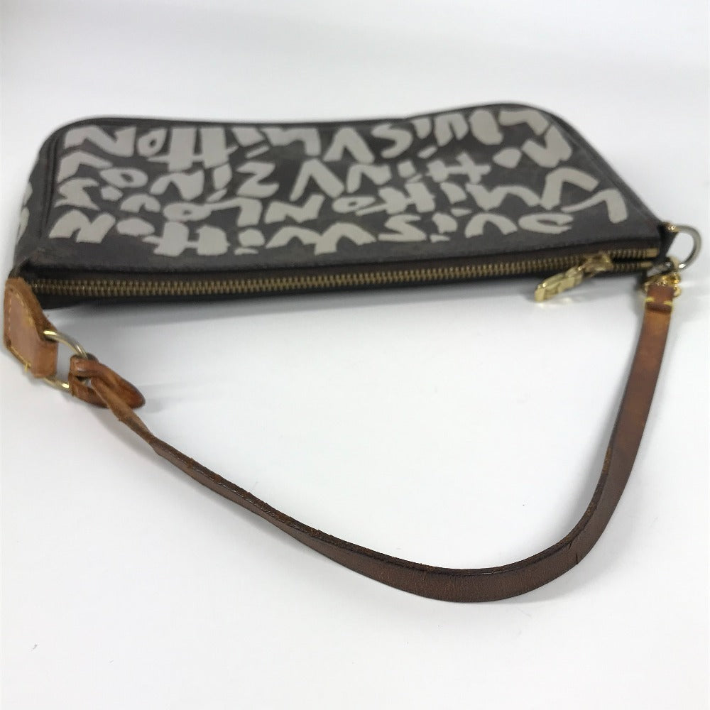 Louis Vuitton Shoulder Bag M92192 Monogramgraffiticanvas White / Brown Monogram Graffiti Pochette