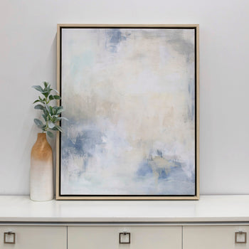 Morning Blush - Framed Canvas Print By Julia