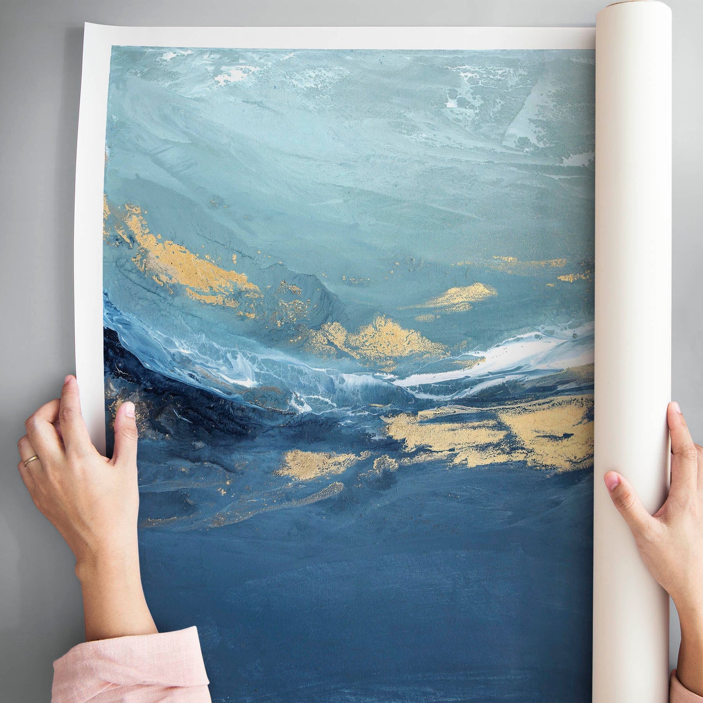 North Sea - Canvas Print By Julia Contacessi