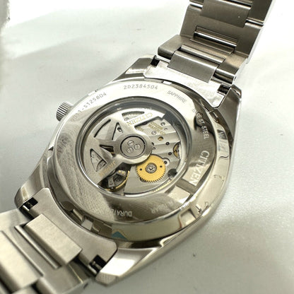 Citizen Watches Mechanical Automatic 9011-S125804 Stainless Steel Silver Mechanical Black Dial Mens
