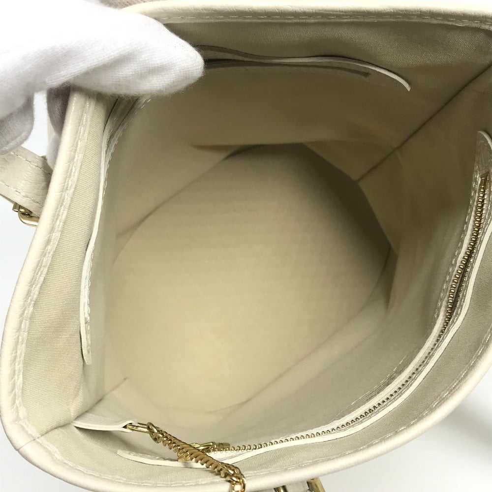 Louis Vuitton Shoulder Bag M95316 Monogram Mini-Lincanvas White Type Monogram Mini Run Bucketpm